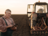 farmer with tractor